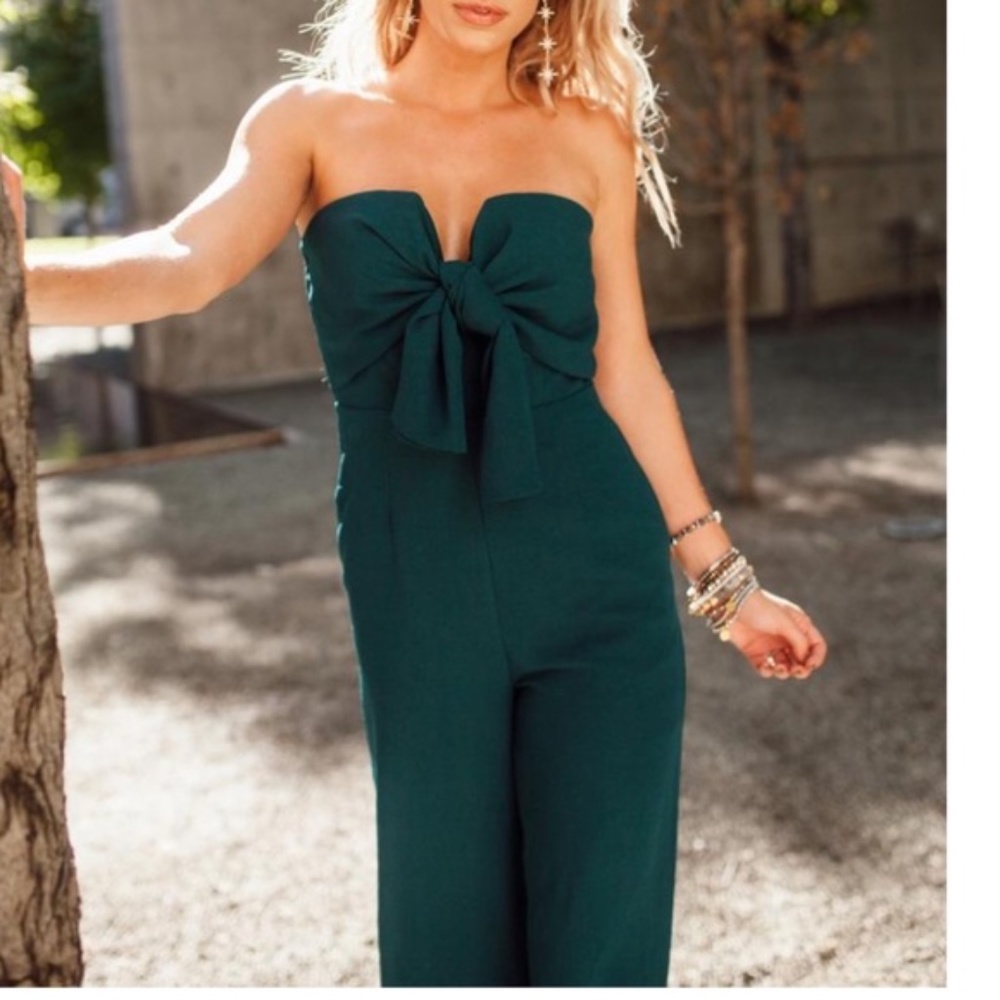 NWT BUDDY LOVE ERIN TEAL JUMPSUIT